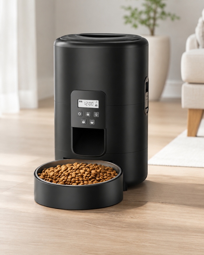 Distributeur automatique de croquettes 2 L pour chien et chat