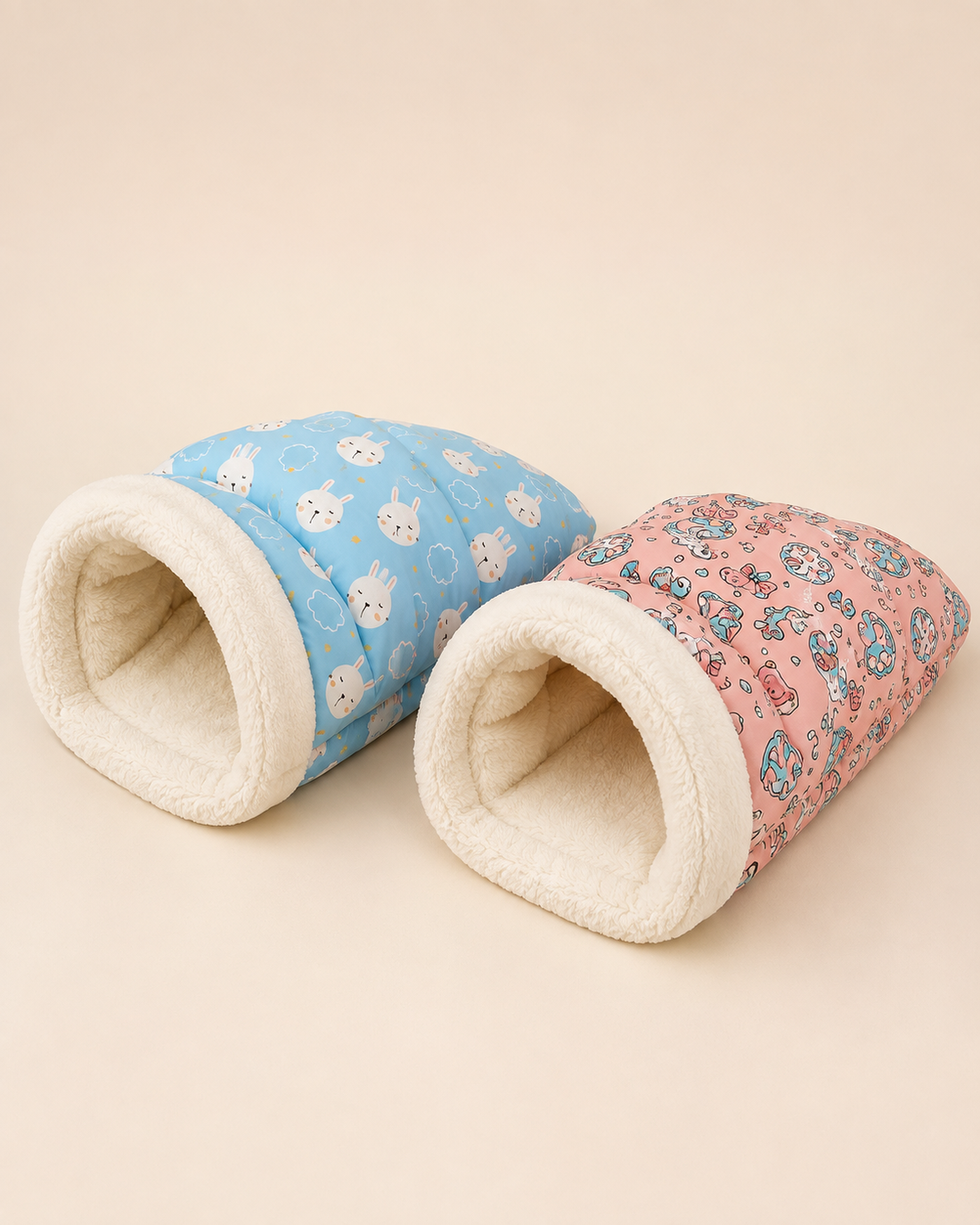 Tunnel douillet cocon pour chat