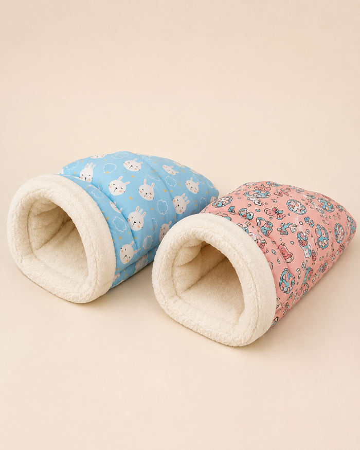 Tunnel douillet cocon pour chat